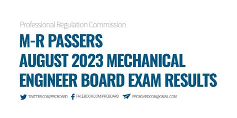 mechanical engineering board exam august 2023|TOP 10 PASSERS: August 2023 Mechanical Engineer ME board .
